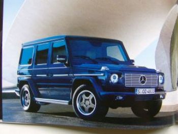 Mercedes Benz G-Klasse Prospekt August 2006 BR463 +G55AMG