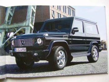 Mercedes Benz G-Klasse Prospekt August 2006 BR463 +G55AMG