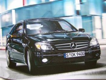 Mercedes Benz CLC Vorstellungsprospektmappe März 2008