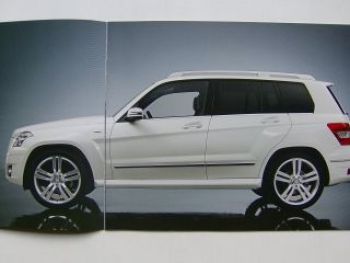 Mercedes Benz GLK-Klasse Edition1 Prospekt Juni 2008 NEU X204