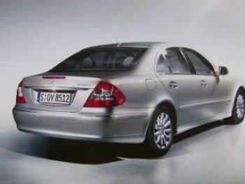 Mercedes Benz E300 Bluetec BR211 Prospekt September 2007
