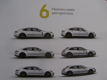 Porsche E-Performance Facts Mission E project +Panamera 4 E-Hybrid +Turbo S E-Hybrid 2018