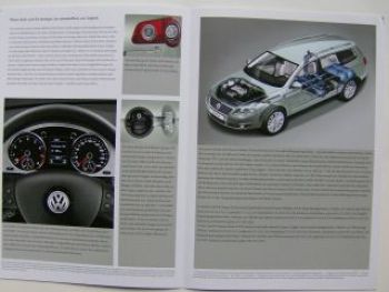 VW Passat & Variant TSI EcoFuel Prospekt Januar 2009 3C2 3C5