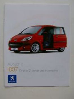 Peugeot 1007 Original Zubehör Prospekt Juni 2008 +Preise
