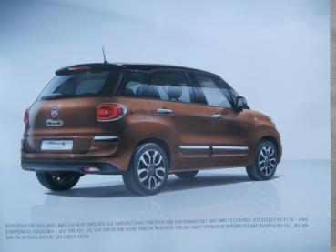 Fiat 500L Urban Wagon Pop Star Lounge Cross  Prospekt Januar 2018