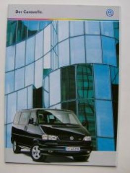 VW T4 Caravelle Prospekt April 1999 Rarität NEU