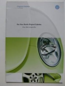 VW New Beetle Original Zubehör Prospekt Juni 1999 NEU
