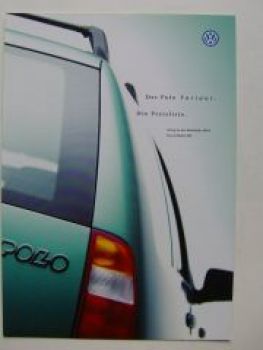 VW Preisliste Polo Variant 6V5 Juni 1999