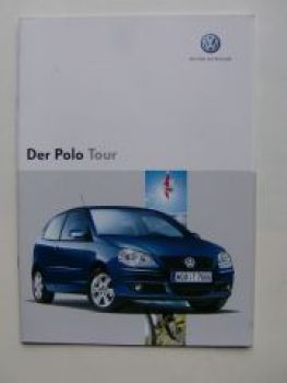 VW Polo Tour Prospekt +Preisliste November 2006 9N3