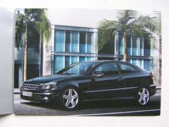 Mercedes Benz CLC Sportcoupe BR204 Vorstellung Prospekt