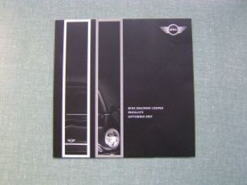 BMW Mini Preisliste One/Cooper R50 2001