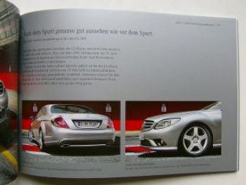 Mercedes Benz CL-Klasse Coupe BR216 Prospekt Dezember 2008
