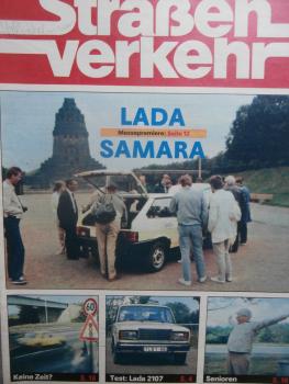Der Deutsche Straßenverkehr 10/1986 Lada Samara,WAS 2107 Lada 1500 Test,