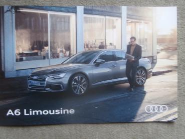 Audi A6 Limousine (Typ 4K) Prospekt März 2018