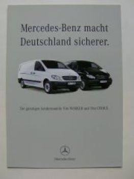 Mercedes Benz Vito Worker & Choice Prospekt März 2006