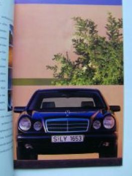 Mercedes Benz E-Klasse Limousine Prospekt August 1995 W210
