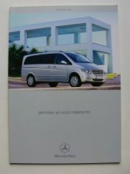 Mercedes Benz Viano Prospekt September 2005 NEU