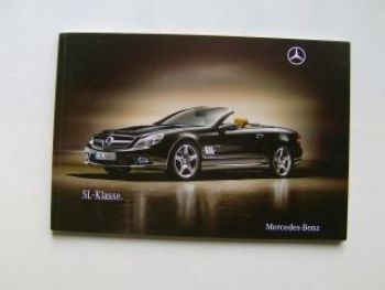 Mercedes Benz SL-Klasse BR230 Prospekt Juni 2009 SL65 AMG