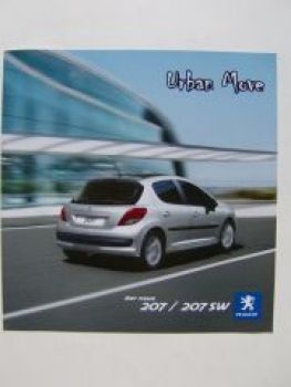 Peugeot 207 207SW Urban Move Prospekt September 2009