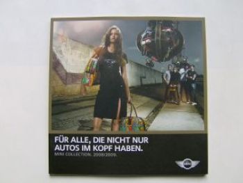 BMW Mini Collection 2008/2009 Prospekt NEU