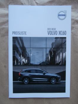 Volvo XC60 T6 T5 AWD D5 AWD D4 AWD D4 D3 Preisliste 7.3.2017