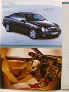 Mercedes Benz CLK Elegance +Sport W208 Prospekt Januar 1997