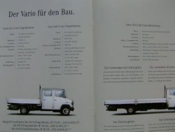 Mercedes Benz Baufahrzeuge Sprinter 308CDI Vario 614D 612D