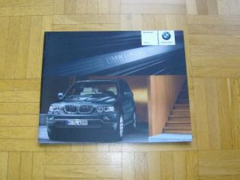 BMW Individual X5 E53 Prospekt 2005 NEU +Maritime