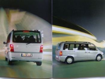 Mercedes Benz V-Klasse BR638 Prospekt Dezember 1999