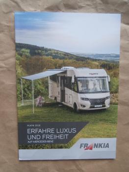 Frankia Platin 2018 auf Mercedes Benz 7900 GD QD 8400 GD QD Prospekt