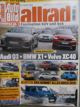 Auto Bild allrad 4/2019 Brabus G900,Mercedes GLC,Mitsubishi Eclipse Cross 2.2 DI-d,Volvo V60 Cross Country AWD,