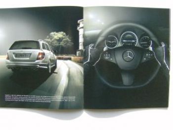 Mercedes Benz C63 AMG Prospekt BR204 Prospekt August 2007