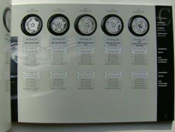 Mercedes Benz Gesamtkatalog Leichtmetallräder plus AMG 7/2002