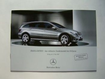 Mercedes Benz R-Klasse BR251 Travel Edition Mai 2007