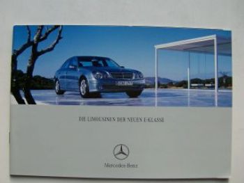 Mercedes Benz E-Klasse Limousinen  BR211 Januar 2002