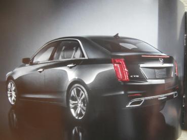 Cadillac CTS Limousine Flyer Prospekt 2013