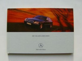 Mercedes Benz S-Klasse BR220 Prospekt Mai 2000