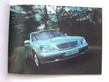 Mercedes Benz PKW Programm Prospekt Juni 2000 NEU