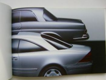 Mercedes Benz CL-Klasse Prospekt BR215 August 2001
