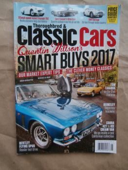 Thoroughbred & Classic Cars 5/2017 Interceptor, SE Coupé,900 Turbo,Fulvia,Elan,Cobra 427,