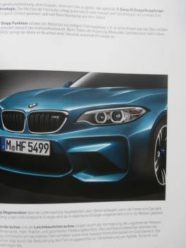 BMW M2 Coupé F87 Prospekt September 2016 NEU