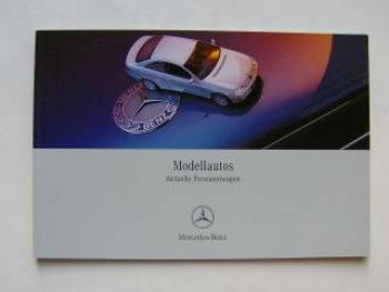 Mercedes Benz Modellautos aktuelle PKW März 2002