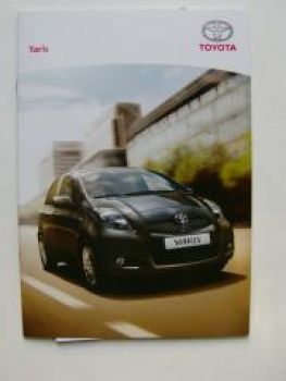 Toyota Yaris Prospekt Juli 2009 +Preisliste NEU XP9