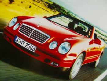 Mercedes Benz CLK Cabriolets W208 April 1998 NEU