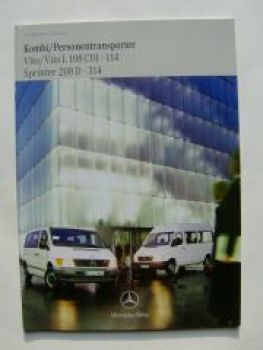 Mercedes Benz Kombi/Personentransporter Vito/Sprinter 1/1999