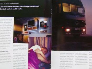 Mercedes Benz Actros Prospekt +Poster August 1996 NEU