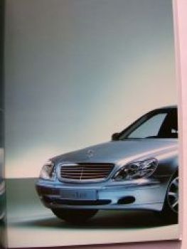 Mercedes Benz S-Klasse Vorstellung Buch W220 Mai 1999