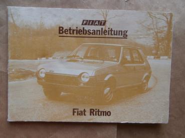 Fiat Ritmo Betriebsanleitung 1978