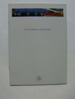 Mercedes Benz Taxi-Modelle Prospekt W124 +Lang W201 2/1992