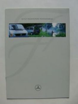 Mercedes Benz Vito F Prospekt August 1997 NEU
